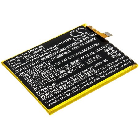 Batterie pour TP-Link TP910A (2900 mAh/11.17 Wh, 3.85 V)