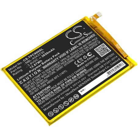Batterie pour TP-Link TP707A (3650 mAh/13.87 Wh, 3.8 V)
