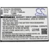 Batterie pour Ulefone Paris Lite (1950 mAh/7.22 Wh, 3.7 V)