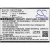 Batterie pour Ulefone Paris (1800 mAh/6.66 Wh, 3.7 V)