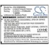 Batterie pour Vodafone Smart E8 (2100 mAh/7.98 Wh, 3.8 V)