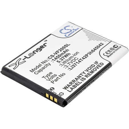 Batterie pour Vodafone VFD 200 (1450 mAh/5.37 Wh, 3.7 V)