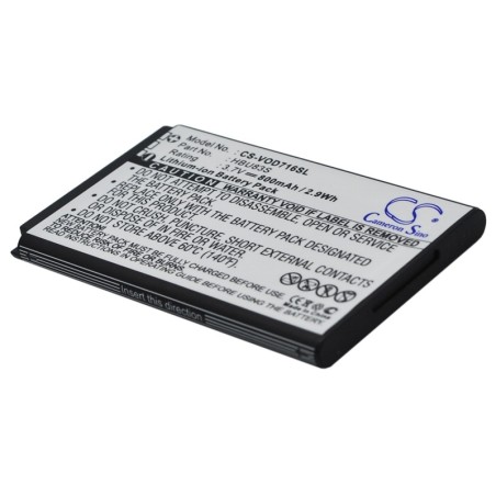 Batterie pour Vodafone HBU83S (800 mAh/2.96 Wh, 3.7 V)