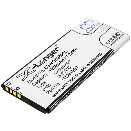 Batterie pour Vodafone VFD528 (1900 mAh/7.22 Wh, 3.8 V)