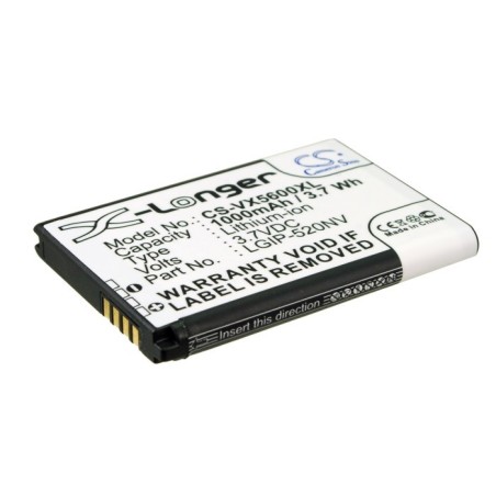 Batterie pour Verizon Evere (1000 mAh/3.7 Wh, 3.7 V)