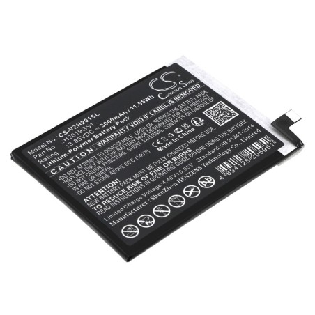 Batterie pour Verizon Hot Pepper Ghost (3000 mAh/11.55 Wh, 3.85 V)