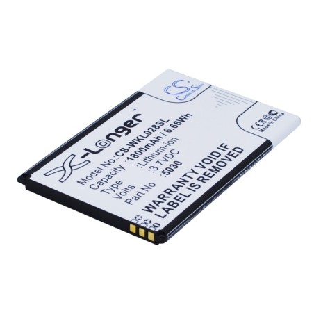 Batterie pour Wiko 5030 (1800 mAh/6.66 Wh, 3.7 V)