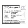 Batterie pour Wiko Robby (2500 mAh/9.5 Wh, 3.8 V)