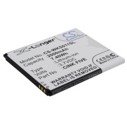 Batterie pour Fly iq451 (2000 mAh/7.4 Wh, 3.7 V)