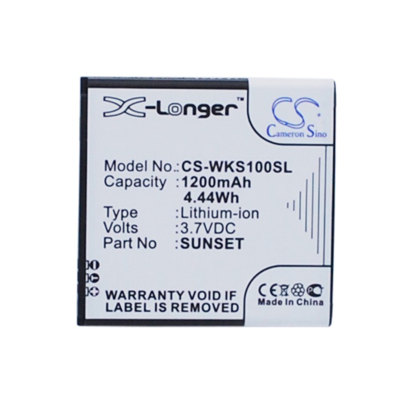 Batterie pour BLU A030 (1200 mAh/4.44 Wh, 3.7 V)