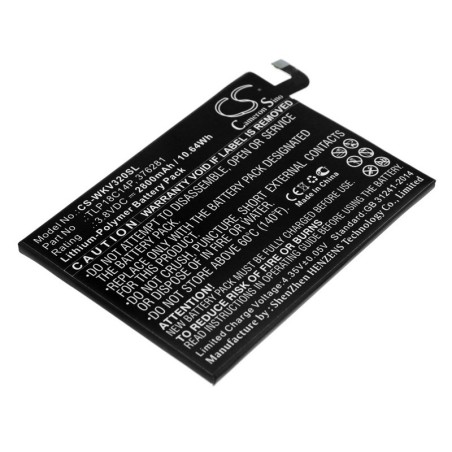 Batterie pour Wiko 376281 (2800 mAh/10.64 Wh, 3.8 V)