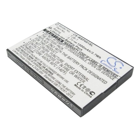 Batterie pour MaxCom MM132 (1000 mAh/3.7 Wh, 3.7 V)