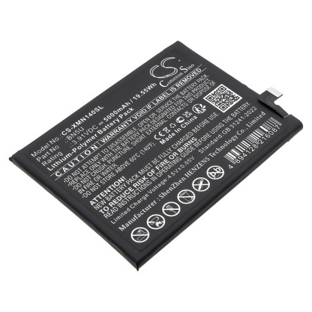 Batterie pour Poco BN5U (5000 mAh/19.55 Wh, 3.91 V)