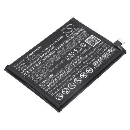 Batterie pour Redni Note 14 Pro (5000 mAh/19.55 Wh, 3.91 V)