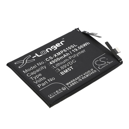 Batterie pour Poco BM5T (4900 mAh/19.06 Wh, 3.89 V)