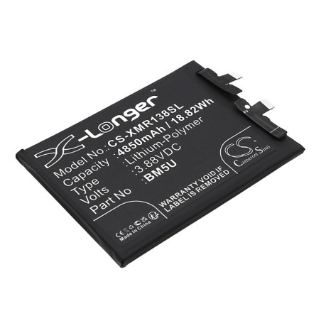 Batterie pour Redmi BM5U (4850 mAh/18.82 Wh, 3.88 V)