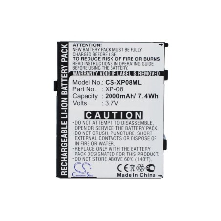 Batterie pour O2 306 (2000 mAh/7.4 Wh, 3.7 V)