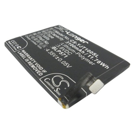 Batterie pour OnePlus One (3100 mAh/11.78 Wh, 3.8 V)