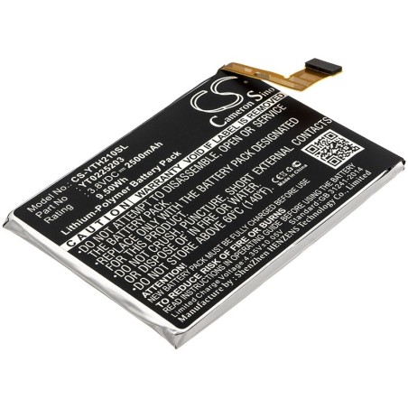 Batterie pour Yota YotaPhone 2 (2500 mAh/9.5 Wh, 3.8 V)