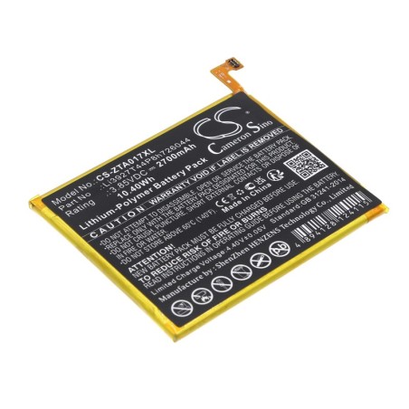 Batterie pour ZTE Axon 7 mini (2700 mAh/10.4 Wh, 3.85 V)
