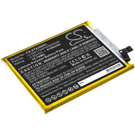 Batterie pour ZTE A2121 (4100 mAh/15.79 Wh, 3.85 V)