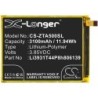 Batterie pour ZTE Z6201V (3100 mAh/11.94 Wh, 3.85 V)