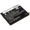 Batterie pour ZTE ZFive L LTE (2500 mAh/9.63 Wh, 3.85 V)
