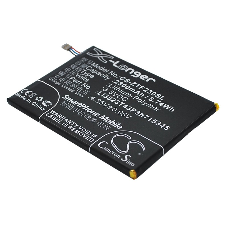 Batterie pour ZTE MF910 (2300 mAh/8.74 Wh, 3.8 V)
