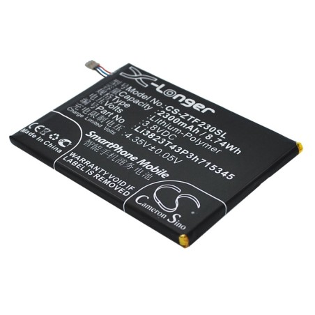 Batterie pour ZTE MF910 4G LTE (2300 mAh/8.74 Wh, 3.8 V)