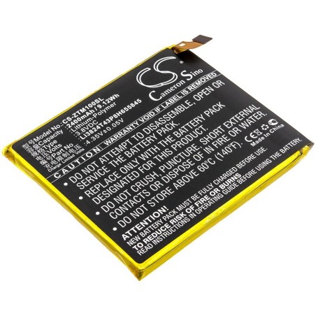 Batterie pour ZTE Mono MO-01K (2400 mAh/9.12 Wh, 3.8 V)