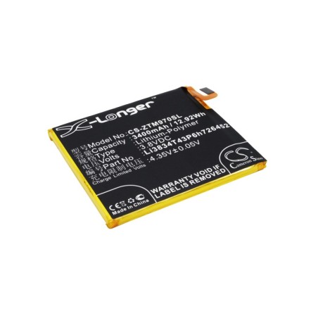 Batterie pour ZTE Blade V2 Lite (3400 mAh/12.92 Wh, 3.8 V)
