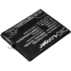 Batterie pour ZTE Nubia N2 Dual SIM TD-LTE (4900 mAh/18.87 Wh, 3.85 V)