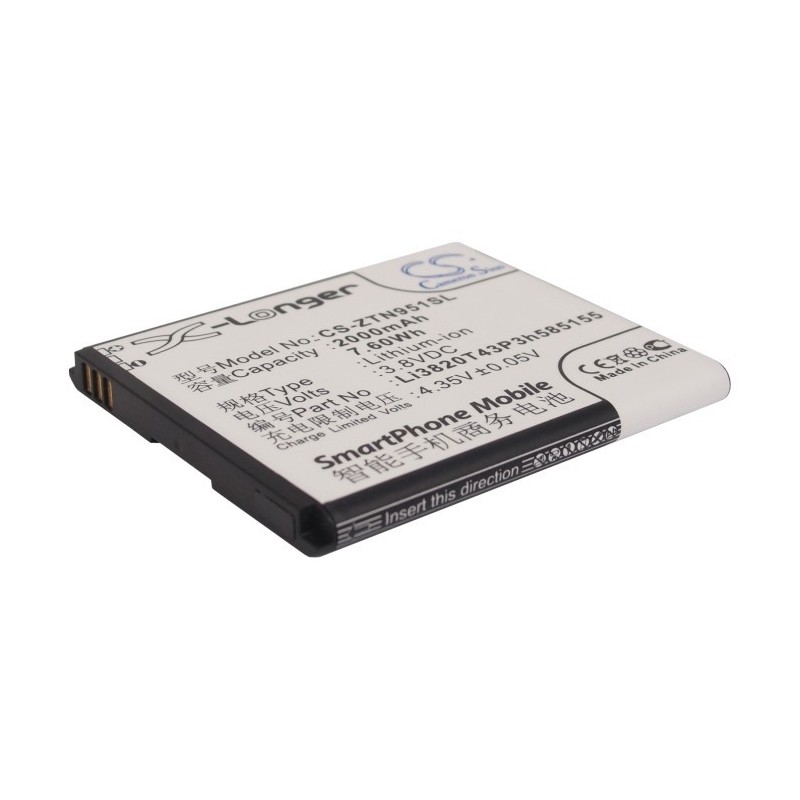 Batterie pour NET10 Solar (2000 mAh/7.6 Wh, 3.8 V)