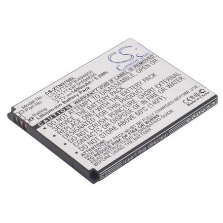 Batterie pour SRF StarAddict 2 Plus (1400 mAh/5.18 Wh, 3.7 V)