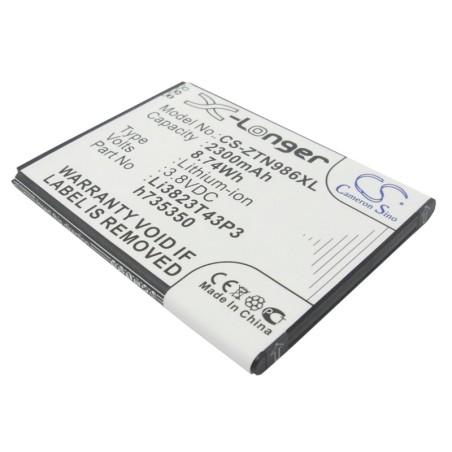 Batterie pour AT&T Maven 2 (2300 mAh/8.74 Wh, 3.8 V)