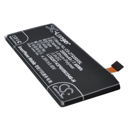 Batterie pour ZTE Vital (2000 mAh/7.6 Wh, 3.8 V)