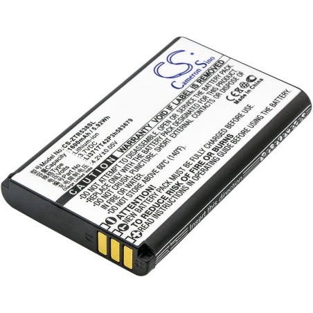 Batterie pour ZTE R538 (1600 mAh/5.92 Wh, 3.7 V)