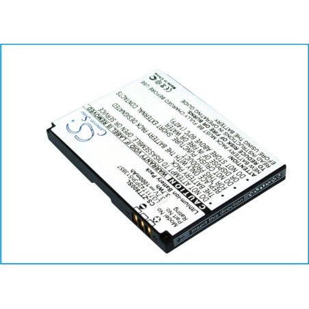 Batterie pour ZTE T8 (1000 mAh/3.7 Wh, 3.7 V)