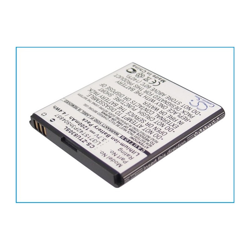 Batterie pour ZTE Open C (1200 mAh/4.44 Wh, 3.7 V)
