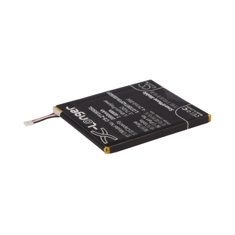 Batterie pour ZTE Blade Super (2000 mAh/7.4 Wh, 3.7 V)