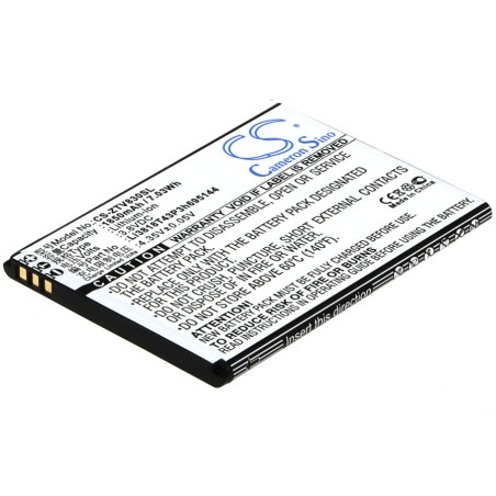 Batterie pour ZTE V830 (1850 mAh/7.03 Wh, 3.8 V)