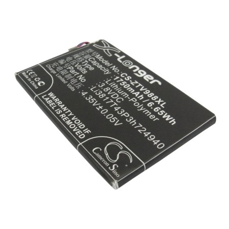 Batterie pour NET10 Paragon (1750 mAh/6.65 Wh, 3.8 V)