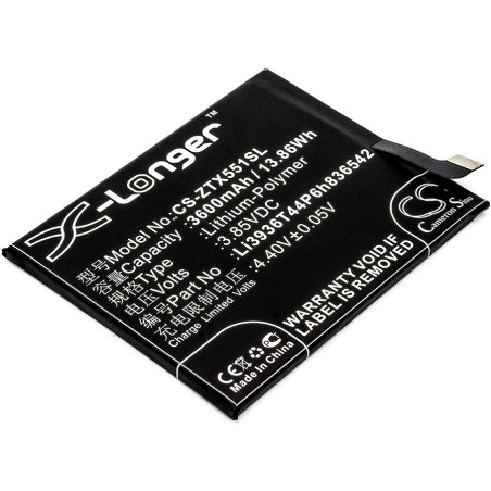 Batterie pour Nubia M2 (3600 mAh/13.86 Wh, 3.85 V)