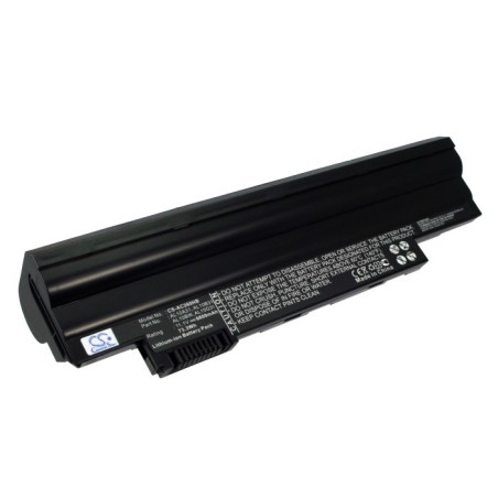 Batterie pour Gateway LT2802u (6600 mAh/73.26 Wh, 11.1 V)