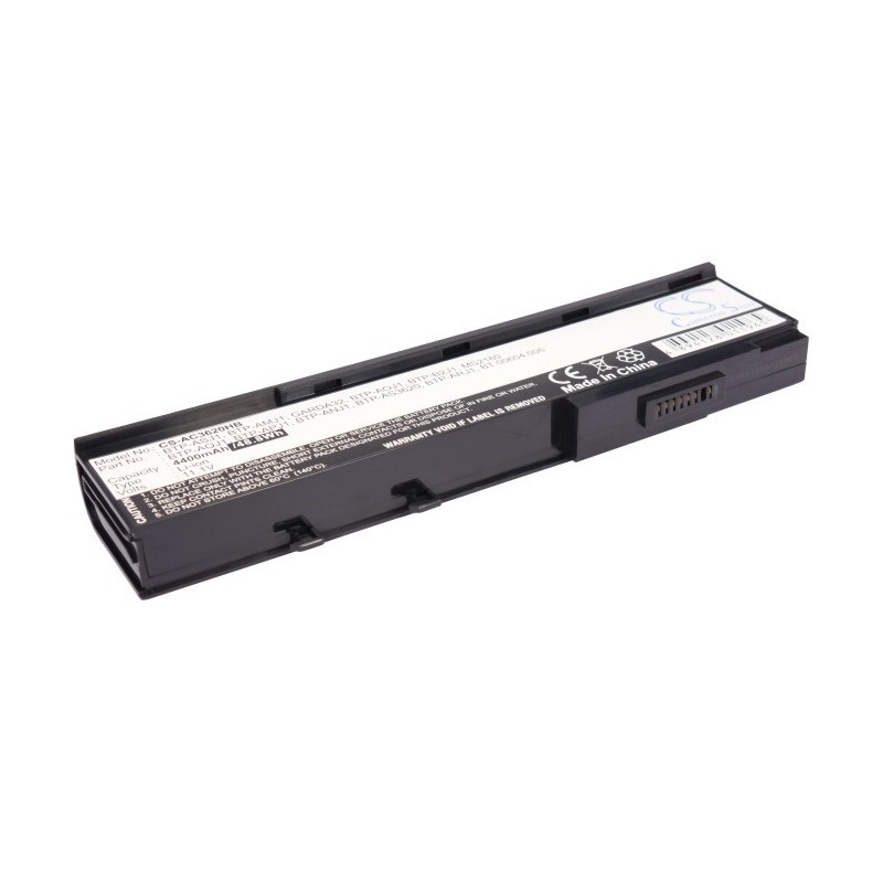 Batterie pour Acer BTP-ASJ1 (4400 mAh/48.84 Wh, 11.1 V)