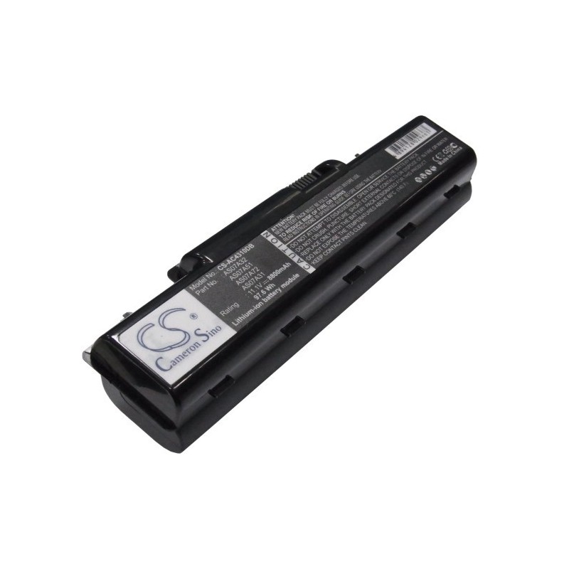 Batterie pour Gateway AS07A72 (8800 mAh/97.68 Wh, 11.1 V)