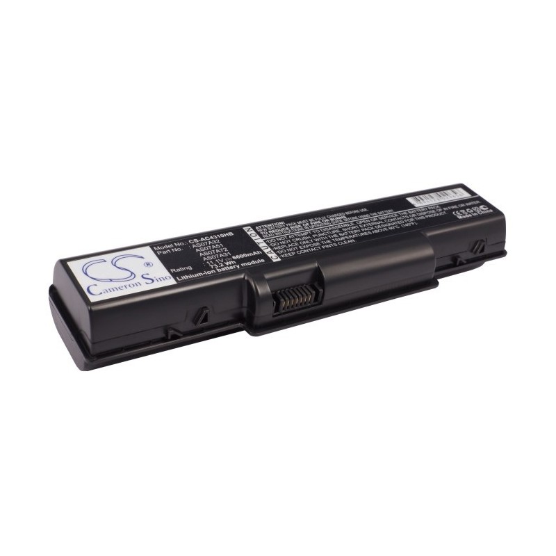 Batterie pour Acer Aspire 4530-5627 (6600 mAh/73.26 Wh, 11.1 V)