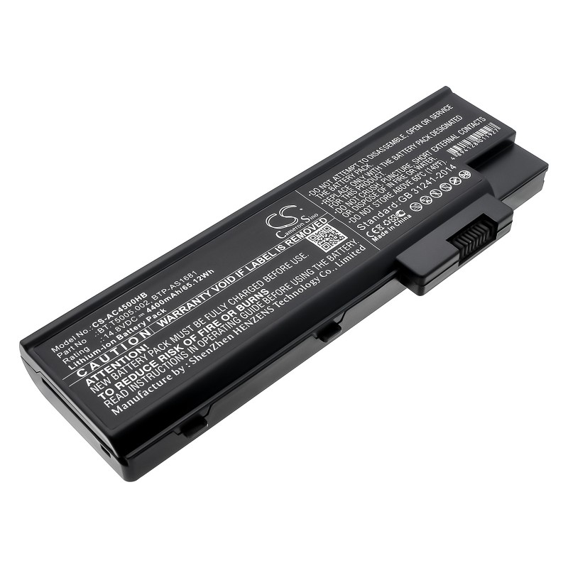 Batterie pour Acer Extensa 2308NCLi (4400 mAh/65.12 Wh, 14.8 V)