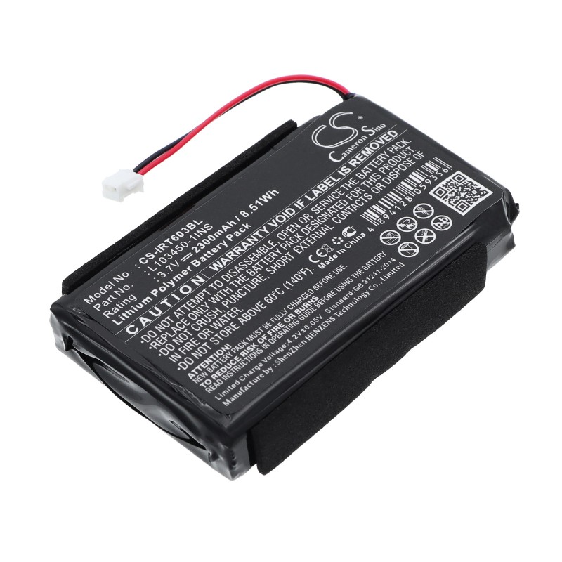 Batterie pour Intermec 603 (2300 mAh/8.51 Wh, 3.7 V)