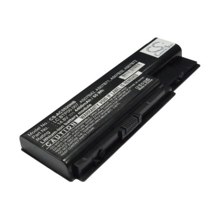 Batterie pour Acer Aspire 5920-3A2G16Mi (4400 mAh/65.12 Wh, 14.8 V)